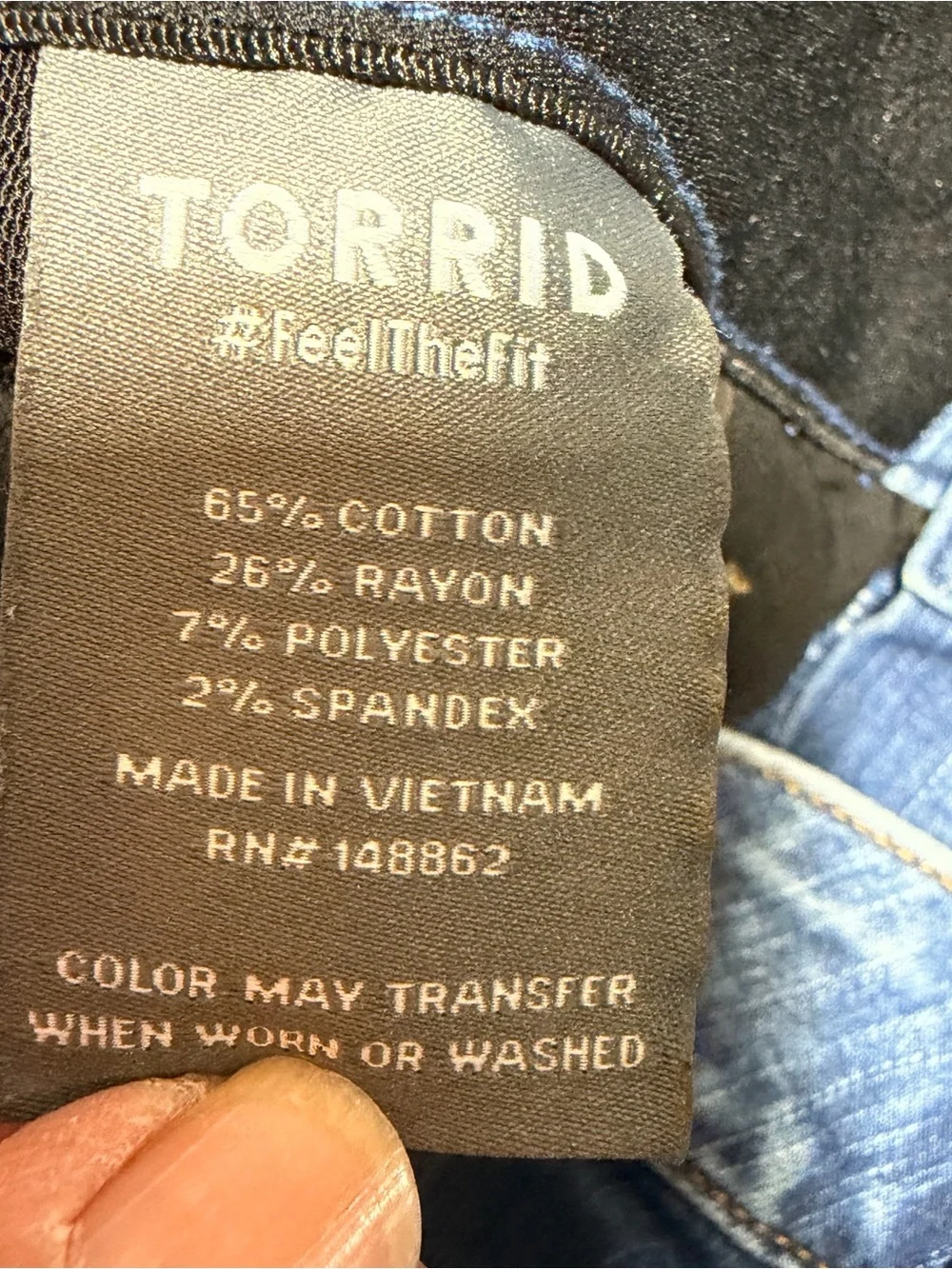 torrid 18 Medium Blue Cropped Bombshell Skinny Jeans